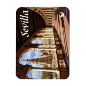 Sevilla Magnet von Velvet Escape (Vertikal)