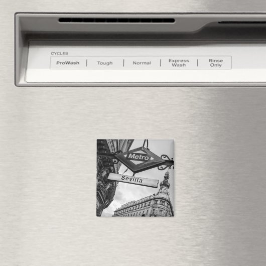 Sevilla Metro Magnet: Madrid Magnet (In Situ (Geschirrspüler))