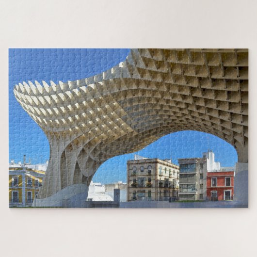 Sevilla Metropol Pilzstruktur Puzzle (Horizontal)