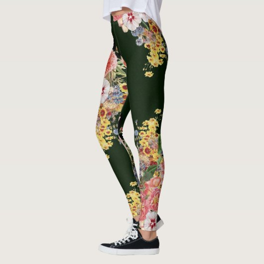 Sevilla mit Blumen Leggings (Links)