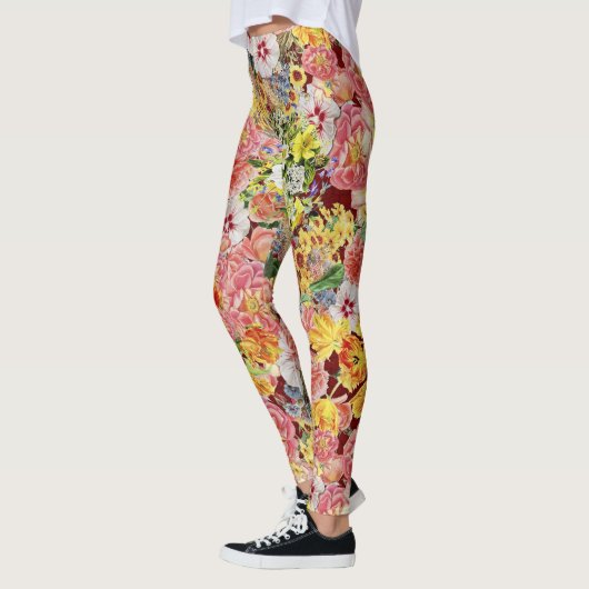 Sevilla mit Blumen Leggings (Links)