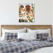 Sevilla (Öl auf Leinwand) Leinwanddruck (Insitu (Schlafzimmer))