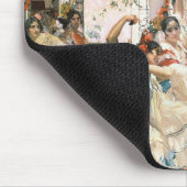 Sevilla (Öl auf Leinwand) Mousepad (Ecke)