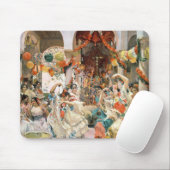 Sevilla (Öl auf Leinwand) Mousepad (Mit Mouse)
