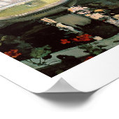 Sevilla (Öl auf Leinwand) Poster (Ecke)