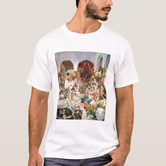 Sevilla (Öl auf Leinwand) T-Shirt (Vorderseite)