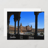 Sevilla Plaza de Espana Postcard Postkarte (Vorne/Hinten)