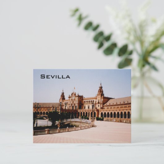 Sevilla Postkarte (Stehend Vorderseite)