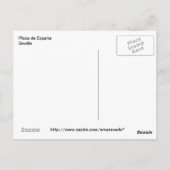 Sevilla Postkarte (Rückseite)
