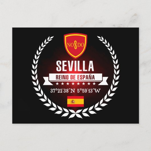 Sevilla Postkarte (Vorderseite)
