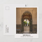 SEVILLA - Postkartenkollektion: Türen der Welt Postkarte (Vorne/Hinten)