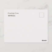 SEVILLA - Postkartenkollektion: Türen der Welt Postkarte (Rückseite)