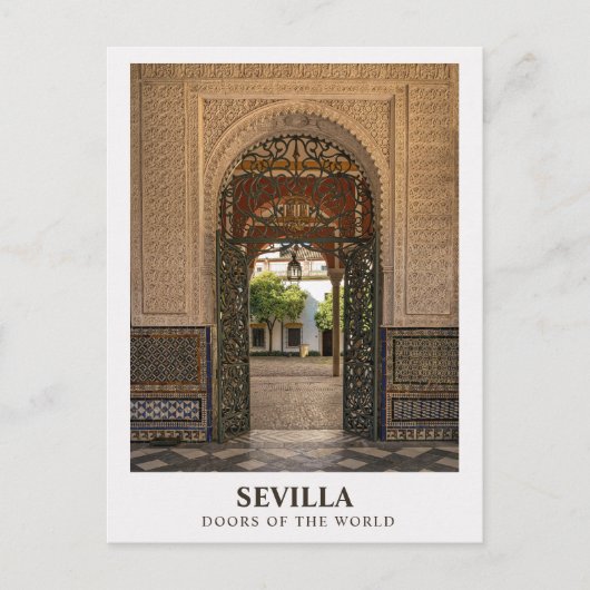 SEVILLA - Postkartenkollektion: Türen der Welt Postkarte (Vorderseite)