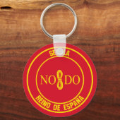 Sevilla Round Emblem Schlüsselanhänger (Vorderseite)