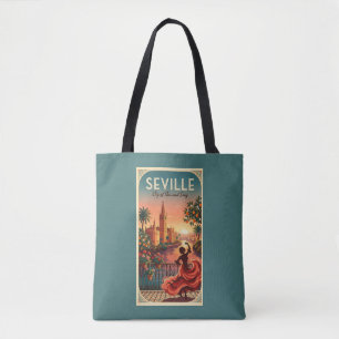 Sevilla Sonnenuntergang Flamenco Tasche
