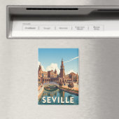 Sevilla Spain Plaza de Espana Magnet (In Situ (Geschirrspüler))