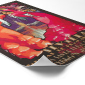 Sevilla Spanien 1930 Frühlingsfestival Poster (Ecke)