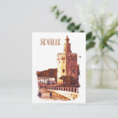 Sevilla Spanien Andalusien Reisen Postkarte (Stehend Vorderseite)