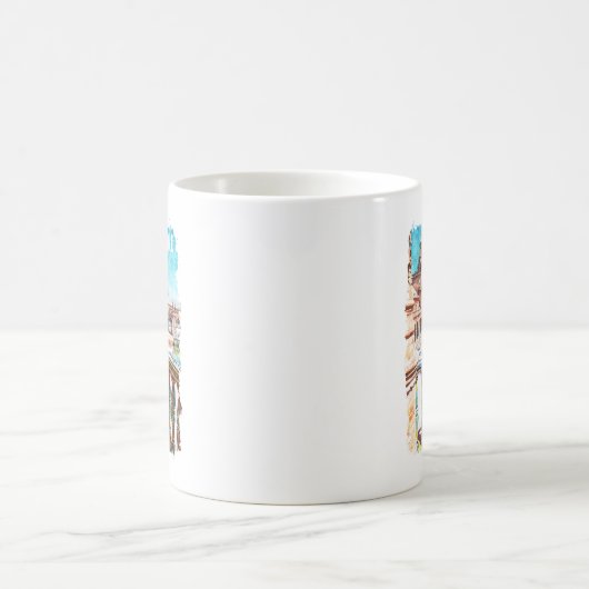 Sevilla Spanien Architektur Kaffeetasse (Mittel)