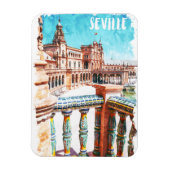 Sevilla Spanien Architektur Magnet (Vertikal)