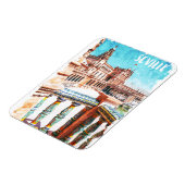 Sevilla Spanien Architektur Magnet (Linke Seite)