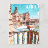 Sevilla Spanien Architektur Postkarte (Vorderseite)