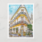 Sevilla Spanien Berühmtes Wassersportzentrum Postkarte (Vorderseite)