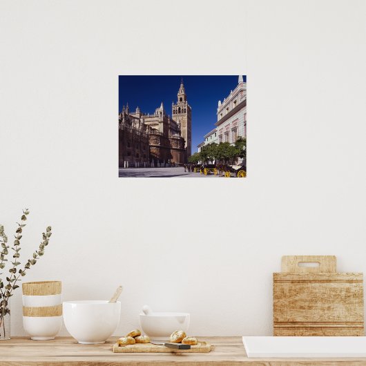 Sevilla, Spanien | La Giralda Poster (Küche)