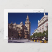 Sevilla, Spanien | La Giralda Postkarte (Vorne/Hinten)