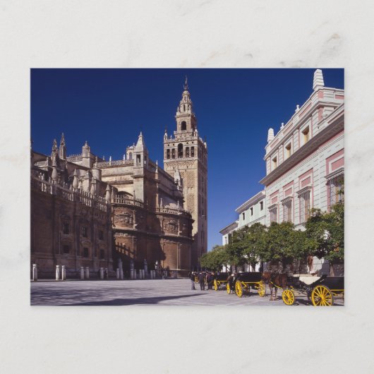 Sevilla, Spanien | La Giralda Postkarte (Vorderseite)