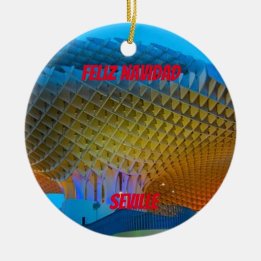 Sevilla Spanien Landschaftliches Ornament (Vorne)