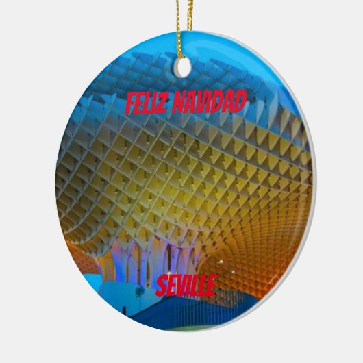 Sevilla Spanien Landschaftliches Ornament (Links)