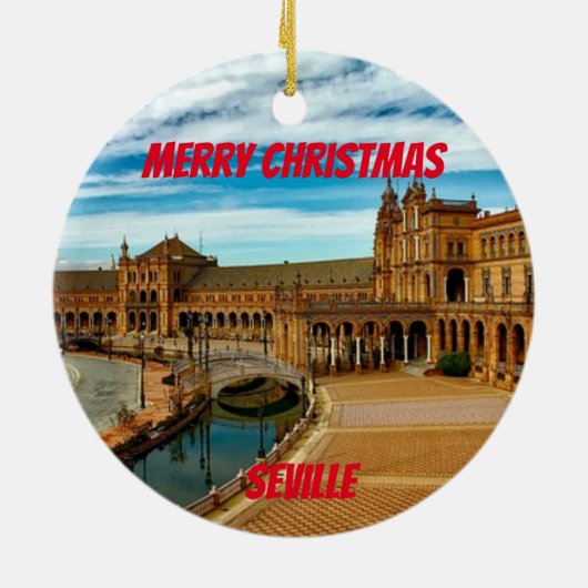 Sevilla Spanien Landschaftliches Ornament (Hinten)