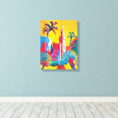 Sevilla, Spanien. Leinwanddruck (Insitu (Holzboden))