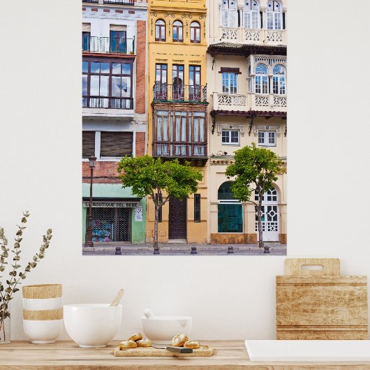 Sevilla, Spanien Poster (Küche)