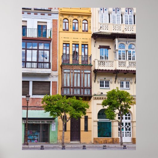 Sevilla, Spanien Poster (Vorne)