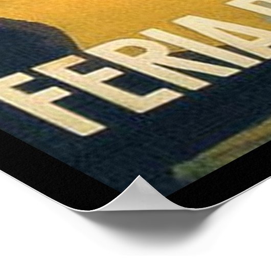 Sevilla, Spanien Poster (Ecke)