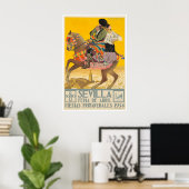 Sevilla Spanien Poster Spanische Wandkunst Reise (Heimbüro)