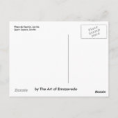 Sevilla, Spanien - Postkarte (Rückseite)