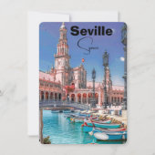 Sevilla Spanien Reise Postkarten Kunst, Spanien Re (Vorderseite)