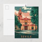 Sevilla Spanien Reisen Postkarte (Vorne/Hinten)