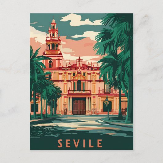 Sevilla Spanien Reisen Postkarte (Vorderseite)
