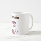Sevilla Spanien Reiseplakat Kaffeetasse (VorderseiteRechts)