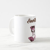 Sevilla Spanien Reiseplakat Kaffeetasse (Vorderseite Links)