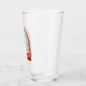 Sevilla Spanien - Retro Emblem Glas (Links)