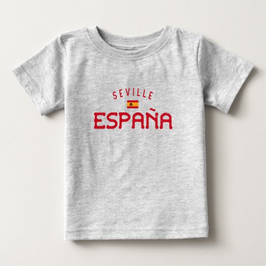 Sevilla Spanien (Spanien) Baby T-shirt (Vorderseite)