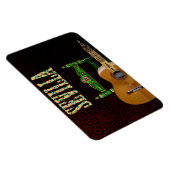 Sevilla spanische Gitarre mit Giralda von Sevilla Magnet (Rechte Seite)