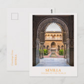 Sevilla, Türen der Welt, Reise-Postkarten Postkarte (Vorne/Hinten)