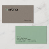 Sevilla V III Visitenkarte (Vorne/Hinten)