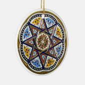 Sevilla-Verzierung Keramikornament (Rechts)